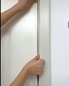 2 mét Ron Chân Cửa Cao Su LOẠI CẢI TIẾN Dán Chống Bụi Côn Trùng loại tốt màu đen trắng nâu - size 35mm bán theo mét dài