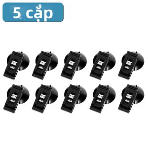 Kẹp Hút Đa Năng Lanke Cho Cửa Sổ Ô Tô Bảng Điều Khiển Rèm Cửa Khăn Tắm - Bộ 1/2/4/5 Cặp Phụ Kiện Ô Tô