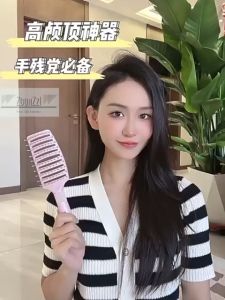 3IN1 Portable Wide Tooth Hair Scalp Massager Air Cushion Comb Brush Gentle Detangling Style Salon Use Man Woman Children Hair Brush Comb Waterproof Dual Purpose Dry Wet Hair Relieve Stress Fluffy Sisir Sikat Rambut Panjang Lelaki Perempuan Kanak 排骨梳按摩头皮蓬松
