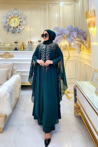GAMIS ABAYA TURKI KAFTAN BUSUI NAJMI SERIES JERSREY PREMIUM MIX CERUTY BABY DOLL