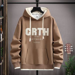 New 2024 Mens Hoodie Jacket Casual Long Sleeve Spring Autumn Fashion Couples Top Polyester Elastic Fiber Wear Resistant