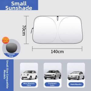 FUNNYDEER | Car Sunshade for Windshield Block Sun Light Insulation