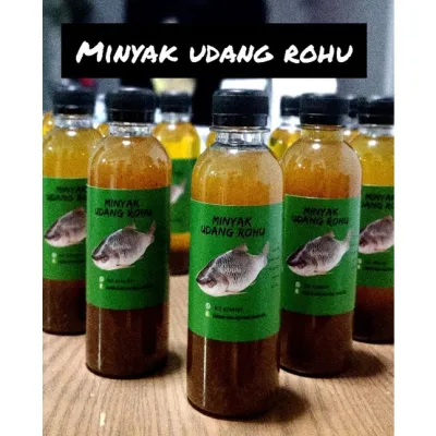 UMPAN PANCING MINYAK UDANG/ MINYAK ROHU UMPAN MEMANCING