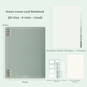 NEJA LIFE | Ergonomic Gradient B5 Ring Binder