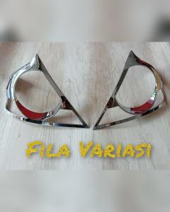Garnis lampu belakang Honda Brio Satya/Rs 2016 List lampu belakang Brio 2016 Crom