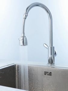 🔥 H Power 🔥 หัวต่อก๊อกน้ำ ห้องครัว ล้างมือหัวต่อกันน้ำกระเด็น ก๊อกต่อหมุนได้ 360 องศา HP--019 👍👍Flash Sale👍👍