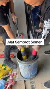 Pompa Semen Celah Caulking Gun Grout Pump Mortar Sprayer 4 Head HT-YU6