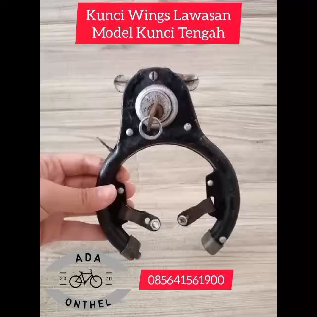 KUNCI SEPEDA ONTHEL - KUNCI WINGS - KUNCI LAWAS YG SUDAH JARANG ADA (LANGKA)