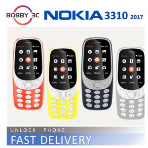 โทรศัพท์ Nokia 3310 2017 2G คุณสมบัติโทรศัพท์มือถือสองซิม2.4นิ้วจอสีบลูทูธ1500MAh ปลดล็อค - Lazada