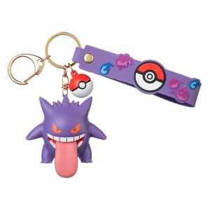 Bandai | Pokemon Adventure Vol.3 Keychain Mimikyu Snorlax Pendant Ornament Anime Desktop Collectible Gift Backpack Accessory Mini Toy
