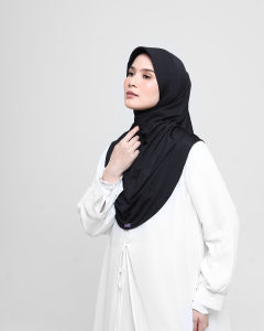 Elzatta Hijab Kerudung Jilbab Bergo Instan Polos Premium Zaria Casual