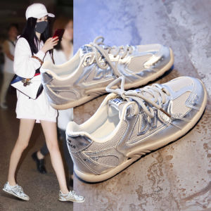 Breathable Flat Bottom Slip-On Womens Sneakers Anti-Slip Comfortable Casual Shoes round Toe Rubber Outsole Mesh Upper