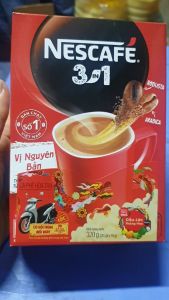 Cà phê sữa hòa tan NesCafé 3 in 1 320g (20 gói * 16g) vị nguyên bản
