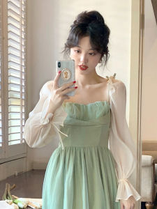 Womens Summer New Gentle Snowflake Sun Protection Cardigan with Halter Skirt Outer Short Coat Breathable Cover up Long Sleeve