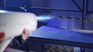 ปืนฉีดน้ำไฟฟ้า ดูดน้ำอัตโนมัติ ยิงต่อเนื่องด้วยไฟฟ้า การชาร์จ USB สไตล์ล่าสุด2025 W0318