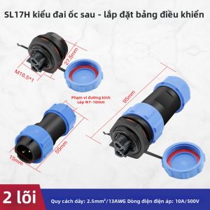 kuicc | Đầu Kết Nối Dây Chống Nước SP21 Nam và Nữ