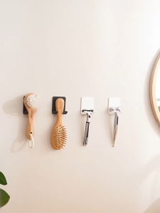 ที่เก็บมีดโกนในห้องน้ำ แสตนเลสเก็บหัวปลั๊ก ที่วางโกนหนวดชั้นวางมีดโกนไม่ต้องเจาะผนัง ไม่โดนน้ำ กันสนืม ใช้ง่าย