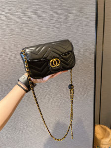 MY&FSNH | Classic Elegant Quilted Chain Crossbody Square Bag