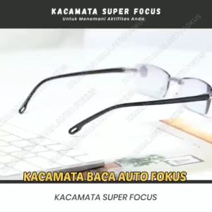 Kacamata Baca Super Auto Fokus & Lensa Plus Anti Blueray PROMO B1G1