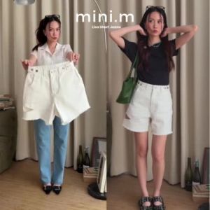 mini.m กางเกงยีนส์ Lisa short Jeans