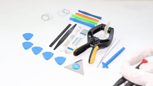 19 PCS Phone Screen Repair Kit Suction Cup Pliers Opening Repair Kit Repair Precision Screwdriver Set Compatible with iPhone iPad Cellphone and Other Smooth Surface LCD Screen Opener