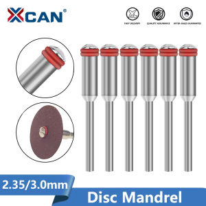 XCAN 10pcs Shank Accessory 2.35/3mm For Rotary Tool 1/8 Shank Polishing Mandrel For Disc Cut Drill Attachment