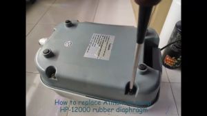 อะไหล่ปั๊มลมลูกยาง Atman HP-4000 / HP-8000 / HP-12000 อะไหล่ของแท้ 100% ตรงรุ่น ขายเป็นคู่ (1คู่=2แผ่น)