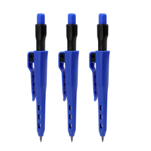 Bộ 3 Bút Chì Cơ Khí Thợ Mộc 2.8mm Có Tích Hợp Dụng Cụ Gọt Bút Chì Chì 2B Lõi Sâu Dành Cho Kiến Trúc Sư Làm Dấu Trên Gỗ