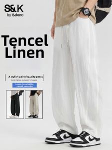 BALENO | Summer Tencel Linen Mens Casual Pants