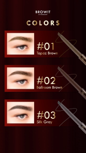 Browit แกลมกาล่าบราวเพนซิล 0.12g บราวอิท