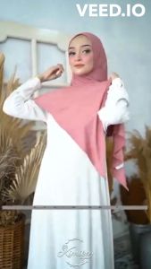 Jilbab Instan Segi Tiga Non Pad Abidah By Kimikey ● Hijab Segitiga Jersey Irish Valery ~ 138