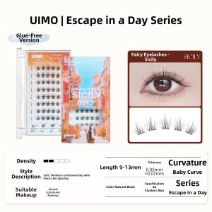 UIMO | Self-Adhesive False Eyelashes Natural Daily Sunflower Style