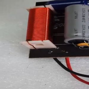 1 pair UPGRADED VERSION pure treble high frequency 12db crossover network (with various Bp capacitor & special twin coils)