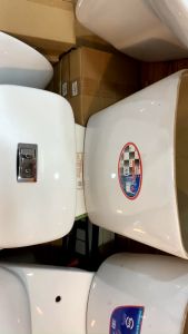 Ốc thùng nước bồn cầu KAG-NB04 ốc két nước bệt 2 khối nhựa trắng loại 1 không gỉ séc