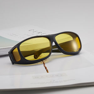 New Windproof and Sand Proof Safety Glasses for Night Driving European and American Style