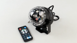 TaffLED Lampu Proyektor Disco LED RGB 240V 6W dengan Remote Control