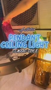 Pendant light ceiling E27x6 zl682/6 exclude bulb