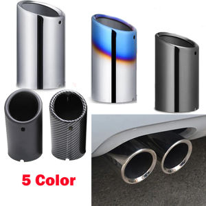 Exhaust Tips Muffler Compatible With VW Volkswagen JETTA/SAGITAR/POLO/GOLF 7/Passat/Tiguan For BMW 325i 328i For Audi Q5/A4/A3