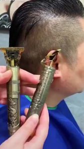 Alat Cukur Hair Clipper Jenggot Kumis Rambut Vintage T9-POLOS