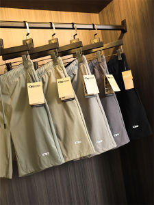 Nordic Outdoor Mens Lightweight Quick Dry Solid Color Fashionable Five-Quarter Shorts Summer Running Casual Pants