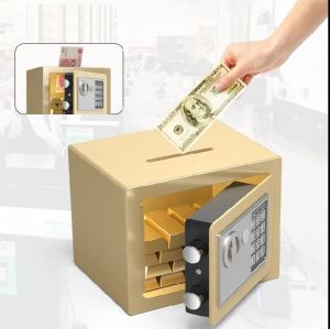 két sắt mini dùng khoá điện tử hàng cao cấp độ bảo mật cao chất liệu thép không rỉ nguyên khối