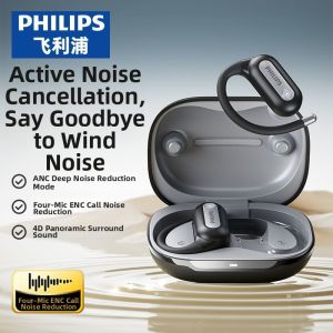 Philips | Wireless Bluetooth Earhook Headphones for Sports with Noise Cancellation Open Ear Design