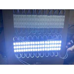Sỉ Túi10 vỉ led(1 vỉ 20(thanh=25m)HẮT 3 BÓNG LỒI 6113 SIÊU SÁNG12V - LED MODULE 3 BÓNG CẦU LỒI 6113 SIÊU SÁNG 12v
