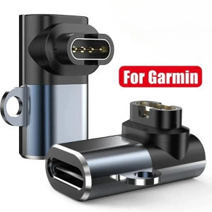 Type-C Charger Adapter for Garmin Fenix 8 7 7S 7X 6 6S Pro Forerunner 970 965 955 570 255 255s 245 158 Instinct E 1 2 2S 2X 3