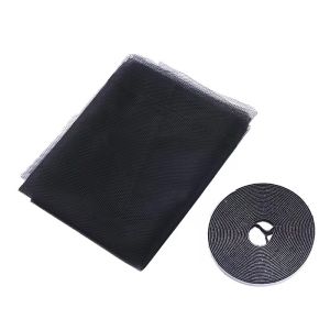 Window Mosquito Net Self-adhesive Anti Mosquito Door 1/2pcs Dust Proof Mosquito Mesh DIY Free Cutting Mosquito Net Curtain