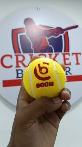 CB BOOM Cricket Tennis Ball (Tape Tennis Cricket)
