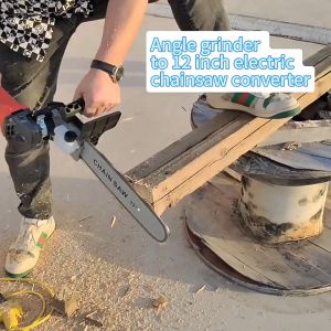 CART Adaptor Gergaji mini gerinda tangan / Adaptor chainsaw konverter / Chainsaw adapter mini gergaji 12"