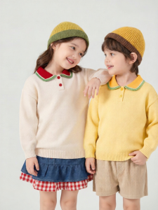 DUDUJIA | New Autumn Cartoon Design Kids Knitwear