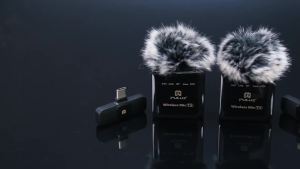 Puluz | Micro Không Dây PULUZ Loại C Tương Thích Với iPhone 17/16/15 Samsung Huawei Xiaomi - Thiết Bị Ghi Âm Di Động