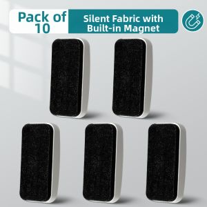 deli | Dustless Magnetic Black and White Board Eraser